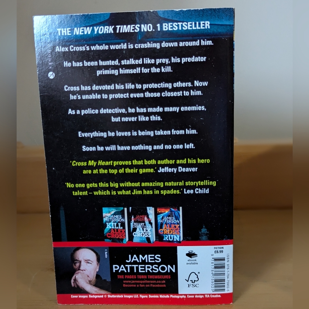James Patterson Alex Cross Book Set - Picture 6 of 13